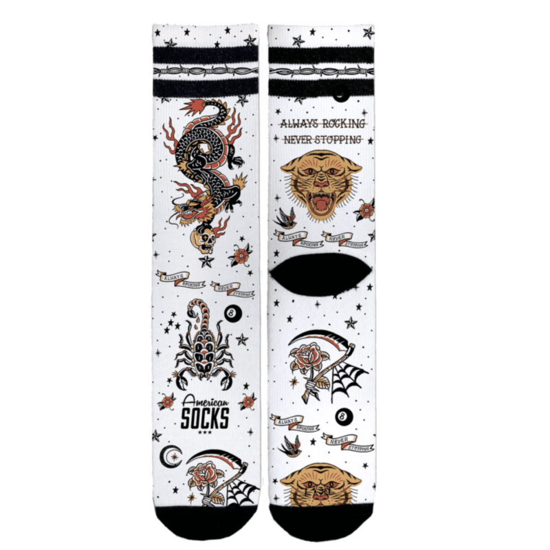 American Socks-Always Rocking - Mid High-AS130-1