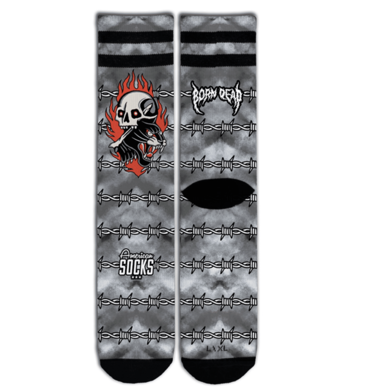 American Socks-Born Dead - Mid High-AS129-1