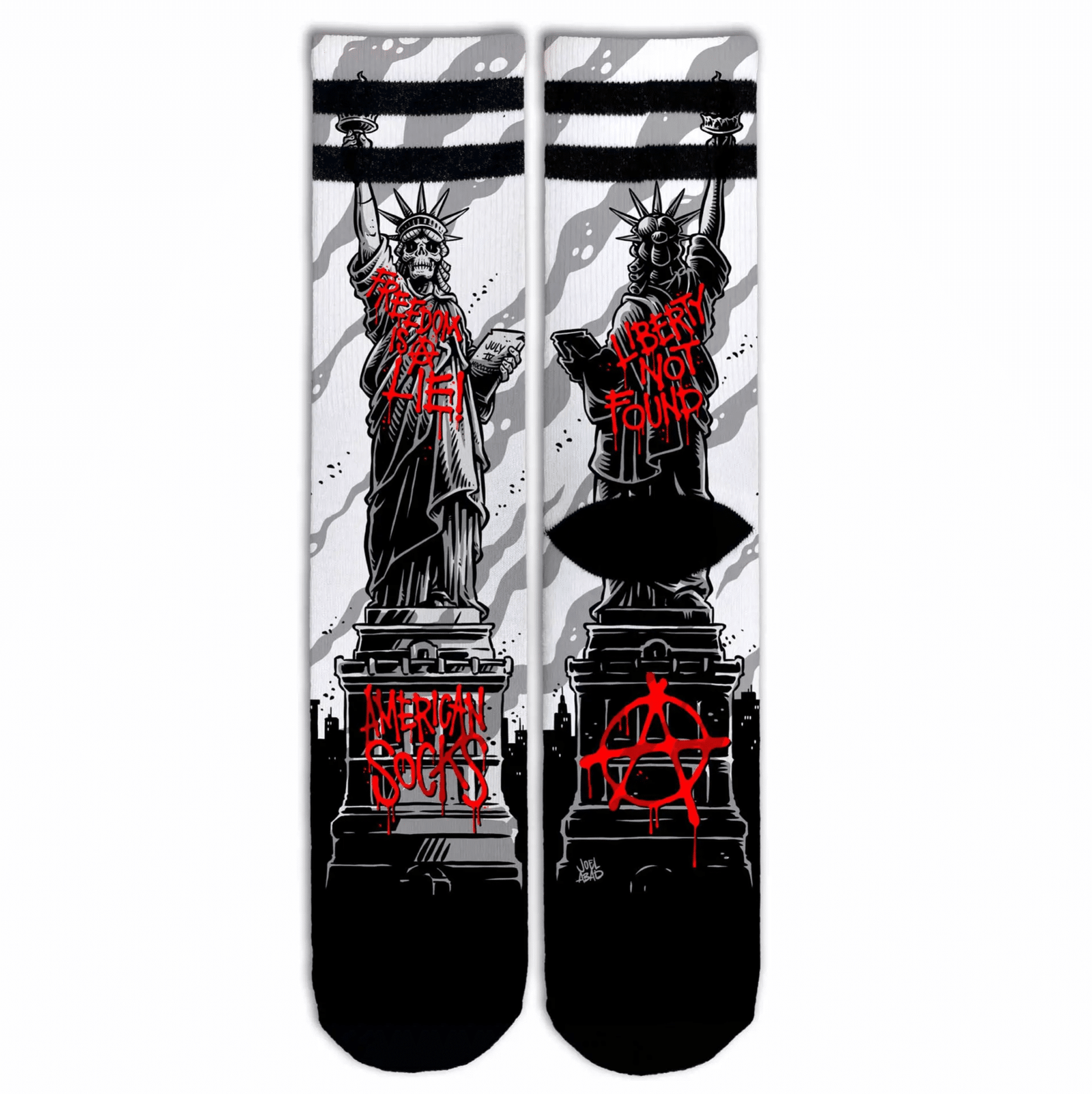 American Socks-Freedom is a lie – Mid High-AS203-1 American Socks-Freedom is a lie – Mid High-AS203-1