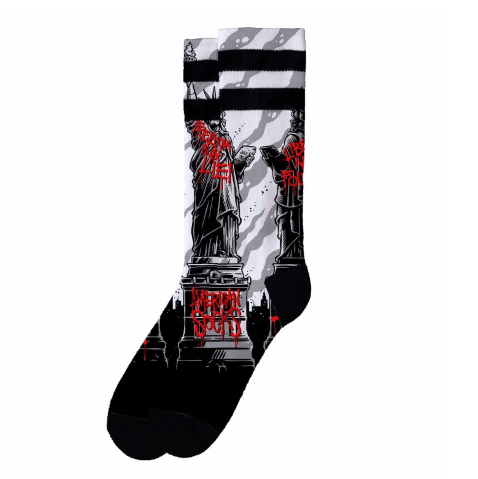 American Socks-Freedom is a lie – Mid High-AS203-2 American Socks-Freedom is a lie – Mid High-AS203-2