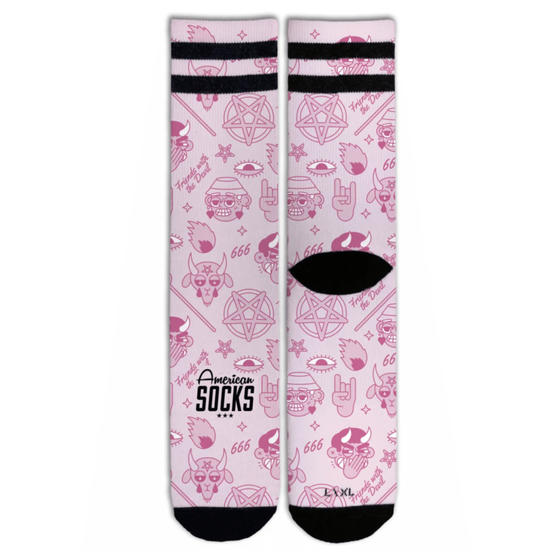 American Socks-Friends with the Devil – Mid High-AS192-1