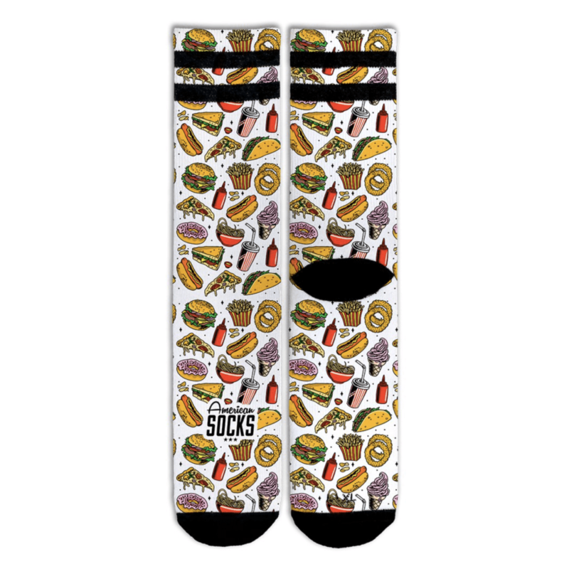 American Socks-Junk Food- Mid High-AS131-1