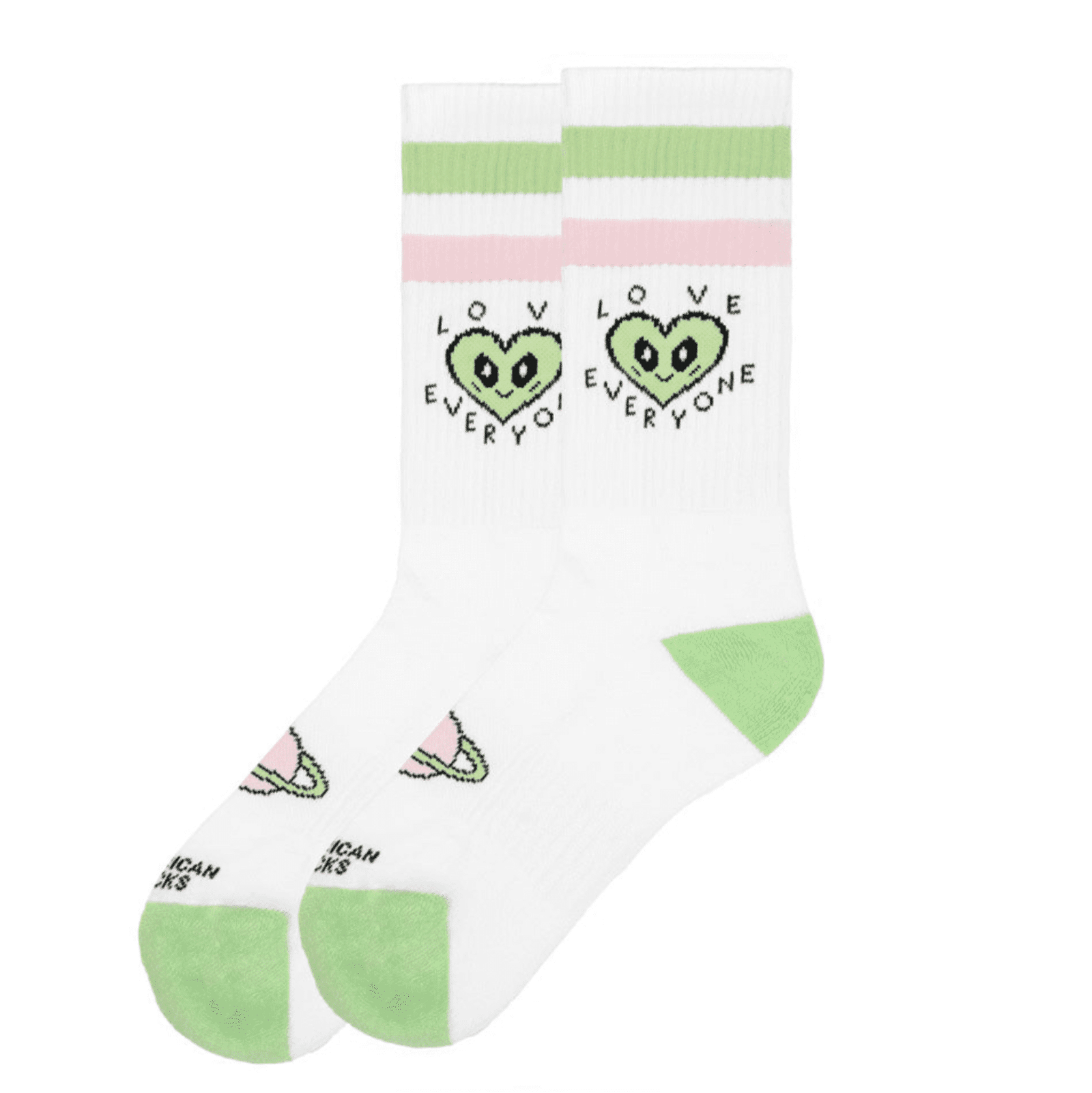 American Socks-Love Everyone - Mid High-AS175 American Socks-Love Everyone - Mid High-AS175