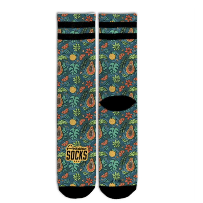 American Socks-Papaya - Mid High-AS183-1