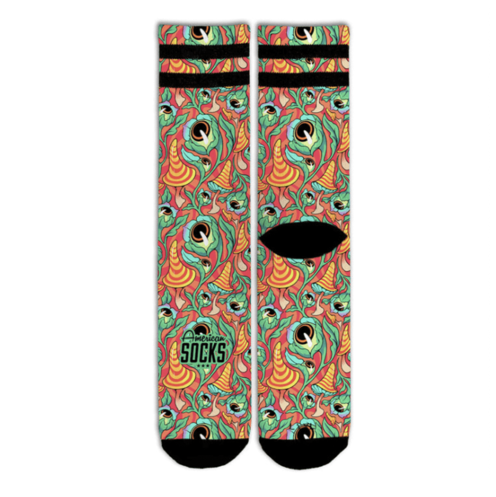 American Socks-Psychotropic - Mid High-AS165-1 American Socks-Psychotropic - Mid High-AS165-1