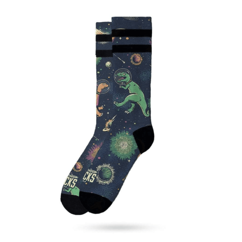 American Socks-Space Dino - Mid High-AS147-2