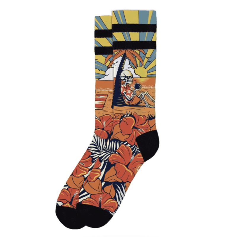 American Socks-Summer Paradise - Mid High-AS109-2