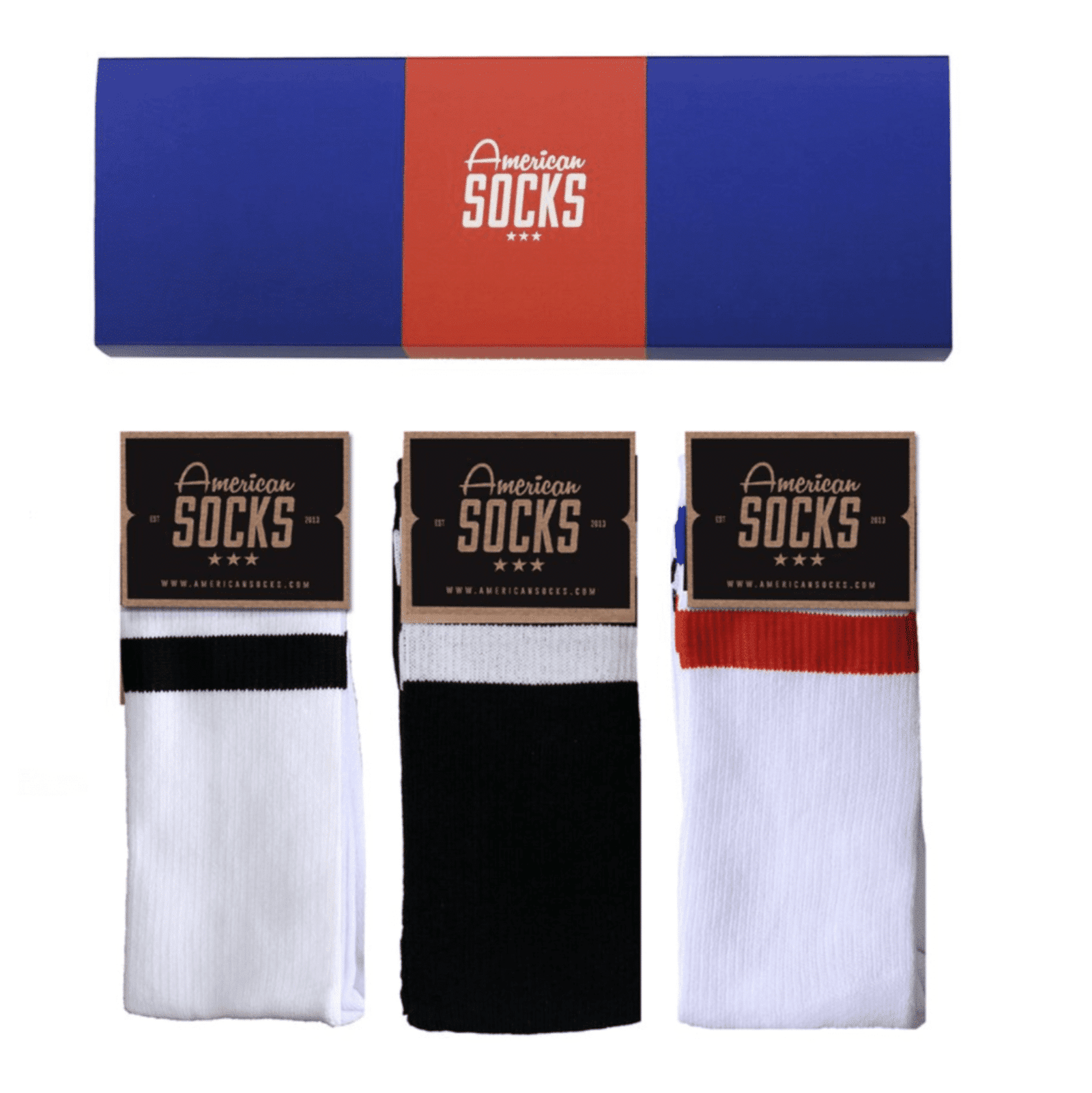 American Socks-The Classics - Gift Box-ASB001-1 American Socks-The Classics - Gift Box-ASB001-1