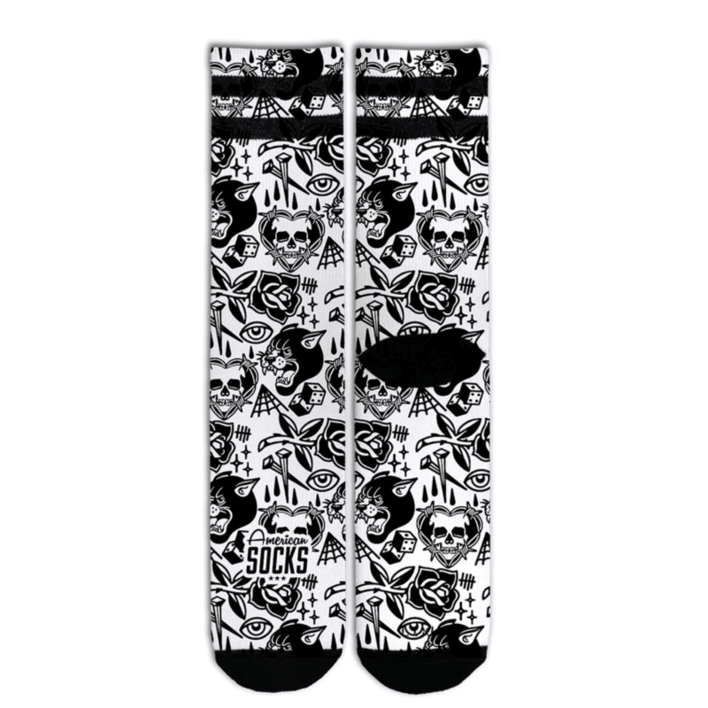 American Socks-Tooth And Nail - Mid High-AS125-1