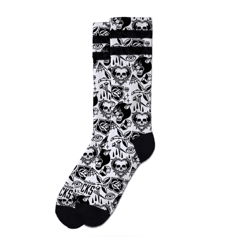 American Socks-Tooth And Nail - Mid High-AS125-2