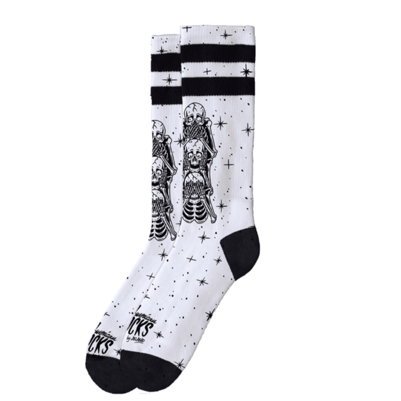 American Socks-Wisemonkeys - Mid High-AS041-2