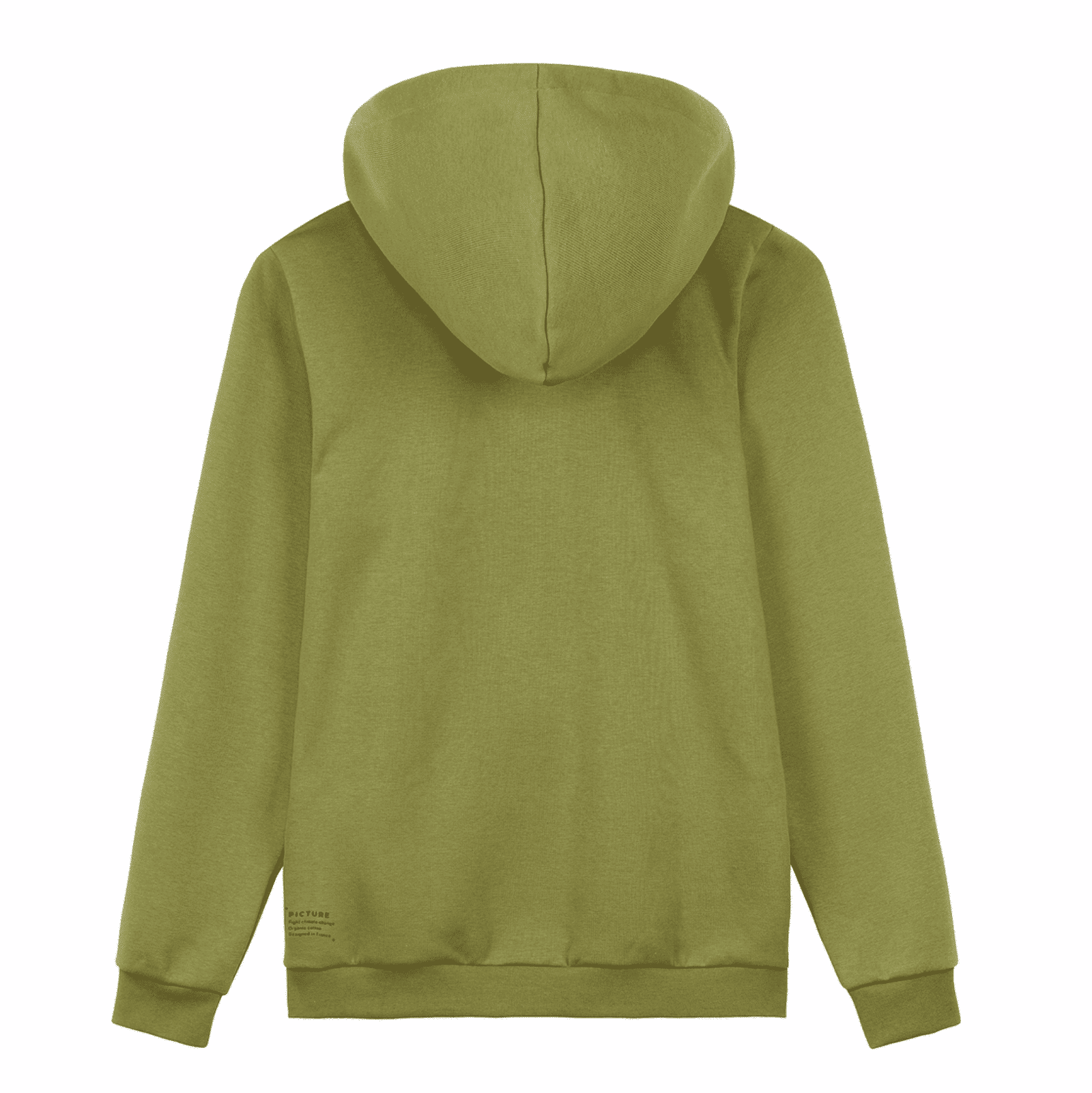 Picture Organic Clothing-Basement Flock Zip Hoodie-MSW364-A-2 Picture Organic Clothing-Basement Flock Zip Hoodie-MSW364-A-2