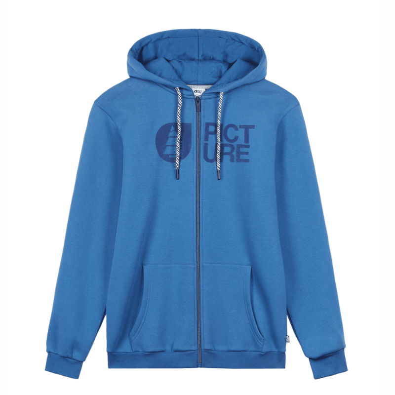 Picture Organic Clothing-Basement Flock Zip Hoodie-MSW364-B-1