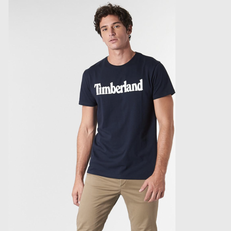Timberland - T-shirt Kennebec Logo Linear - A1YUY - 433 - 1